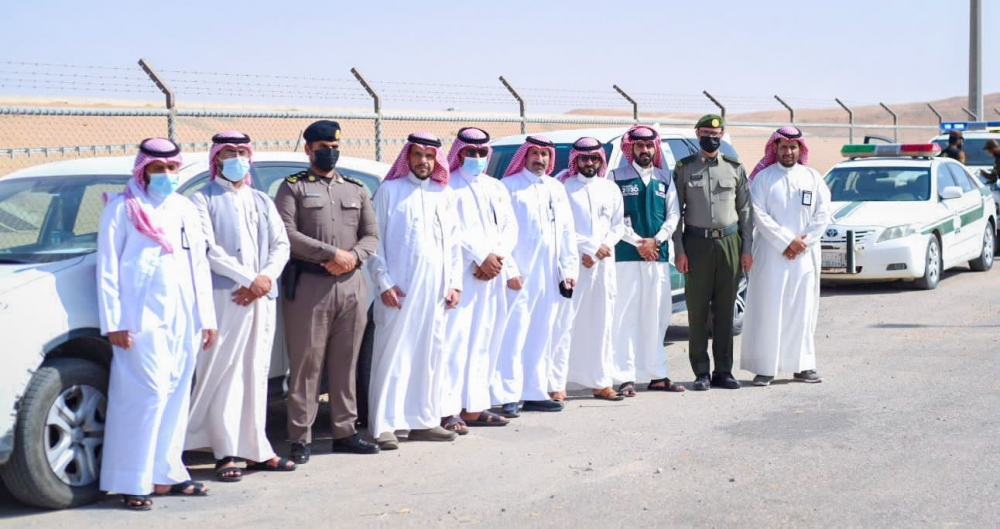 لجنة المتابعة الميدانية المشتركة لبرنامج التوطين تقوم بجولة على أنشطة بيع المواشي والأعلاف والمسالخ بعرعر