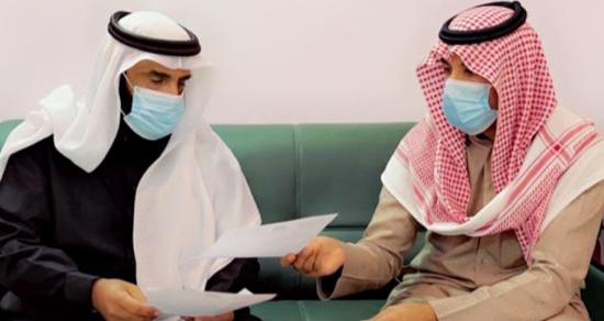 جمعية إصرار لذوي الإعاقة توقيع عقد شراكة مجتمعية مع معهد المسار طريف للتدريب