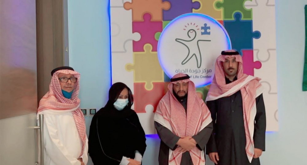 سمو الأميرة سميرة الفيصل تستقبل رئيس جمعية إصرار بعرعر ورئيس معهد المسار