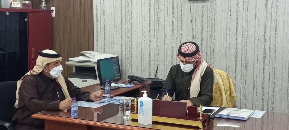 مدير الإشراف التربوي بتعليم الحدود الشمالية يواصل زياراته لمدارس المنطقة