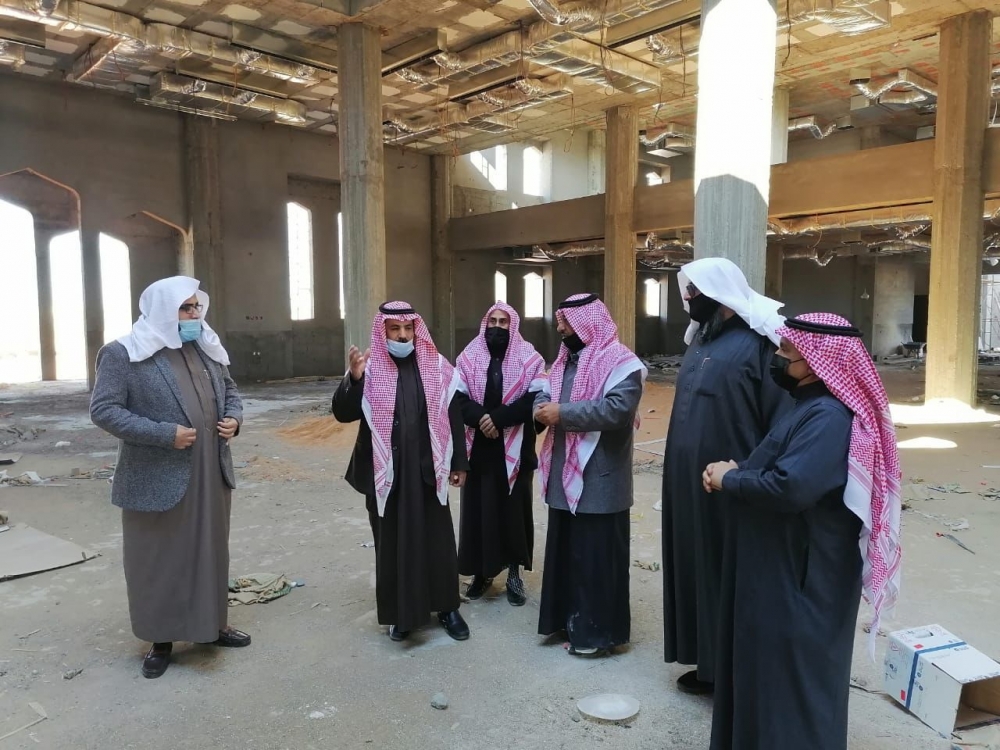 مدير فرع وزارة الشؤون الإسلامية بالحدود الشمالية الشيخ : فهد حمود الضبيان يتفقد إدارة المساجد والدعوة والإرشاد بمحافظة طريف