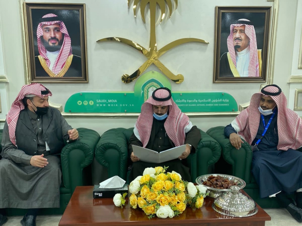 مدير فرع وزارة الشؤون الإسلامية بالحدود الشمالية يستقبل مدير هيئة الإحصاء بالمنطقة