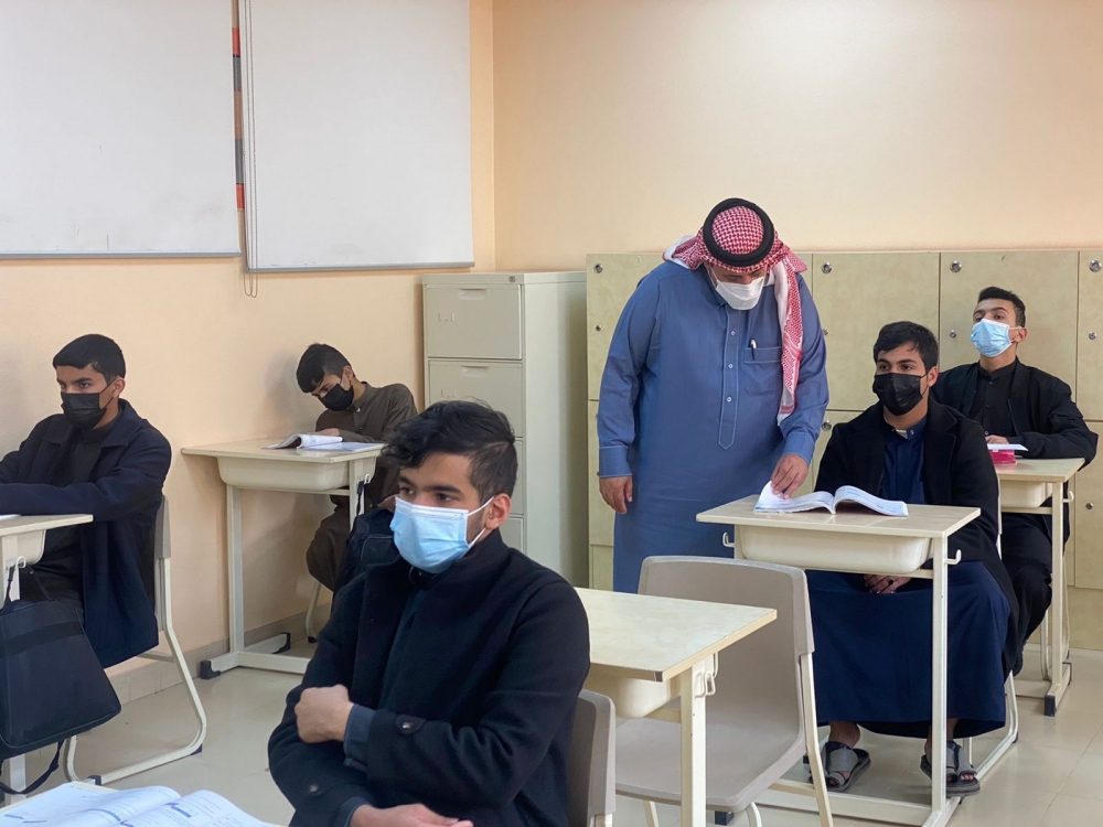 مدير إدارة الإشراف التربوي بتعليم الحدود الشمالية يقوم بزيارة لعدد من مدارس قطاع طريف التعليمي