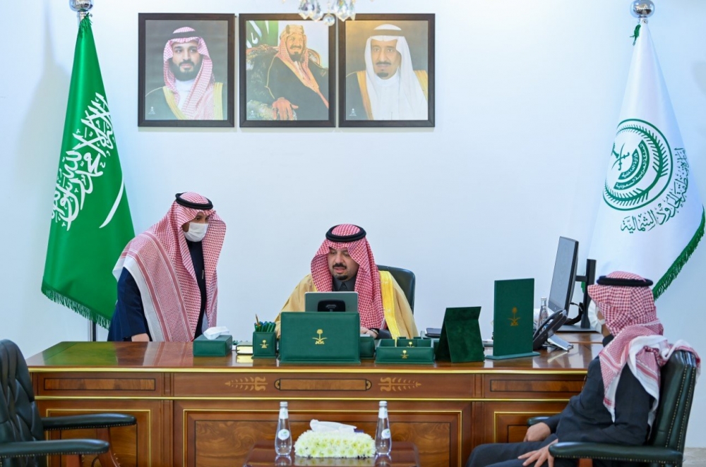 سمو أمير الحدود الشمالية يدشن نظام التحصيل الإلكتروني بإمارة المنطقة