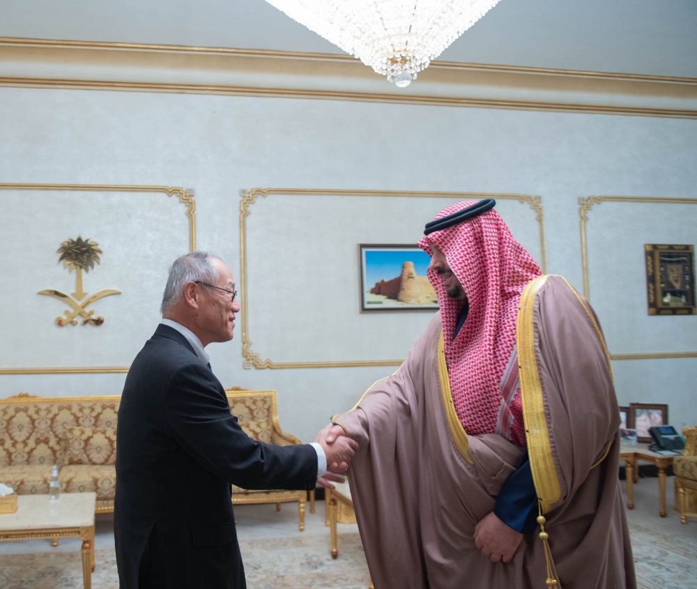 سمو أمير منطقة الحدود الشمالية يستقبل السفير الياباني