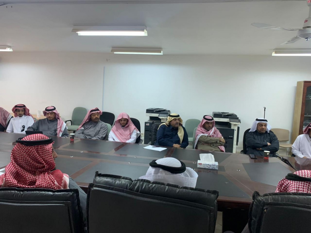 مدير عام فرع هيئة الأمر بالمعروف بمنطقة الحدود الشمالية يلتقي بمنسوبي المركز الإشرافي الغربي بعرعر