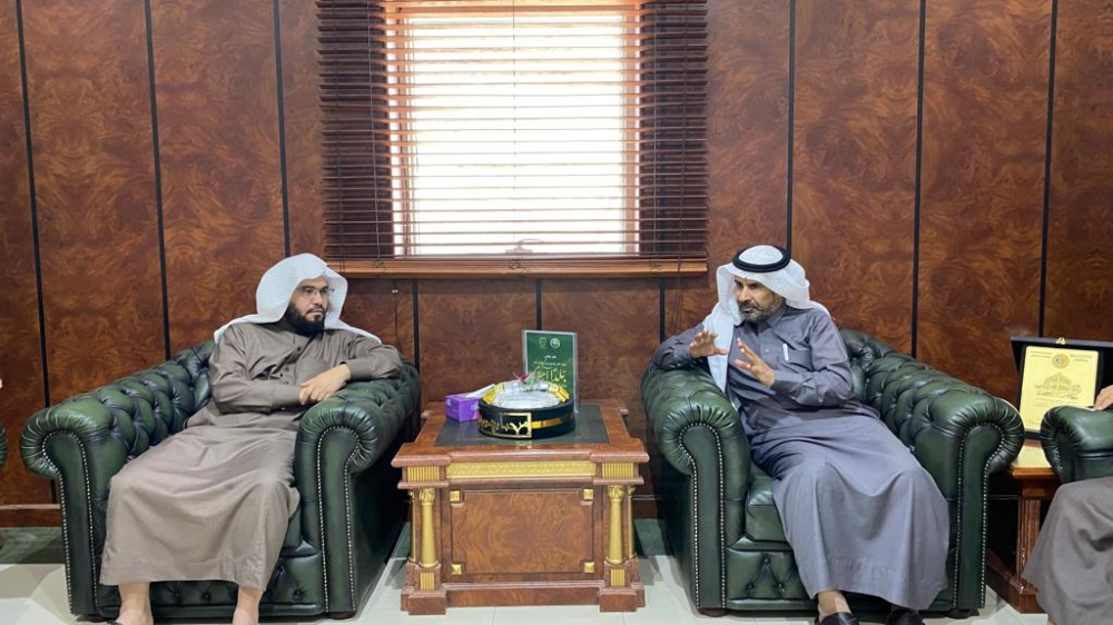 مدير عام فرع هيئة الأمر بالمعروف بمنطقة الحدود الشمالية يلتقي مشرف مركز الملك عبدالعزيز للحوار الوطني بالمنطقة