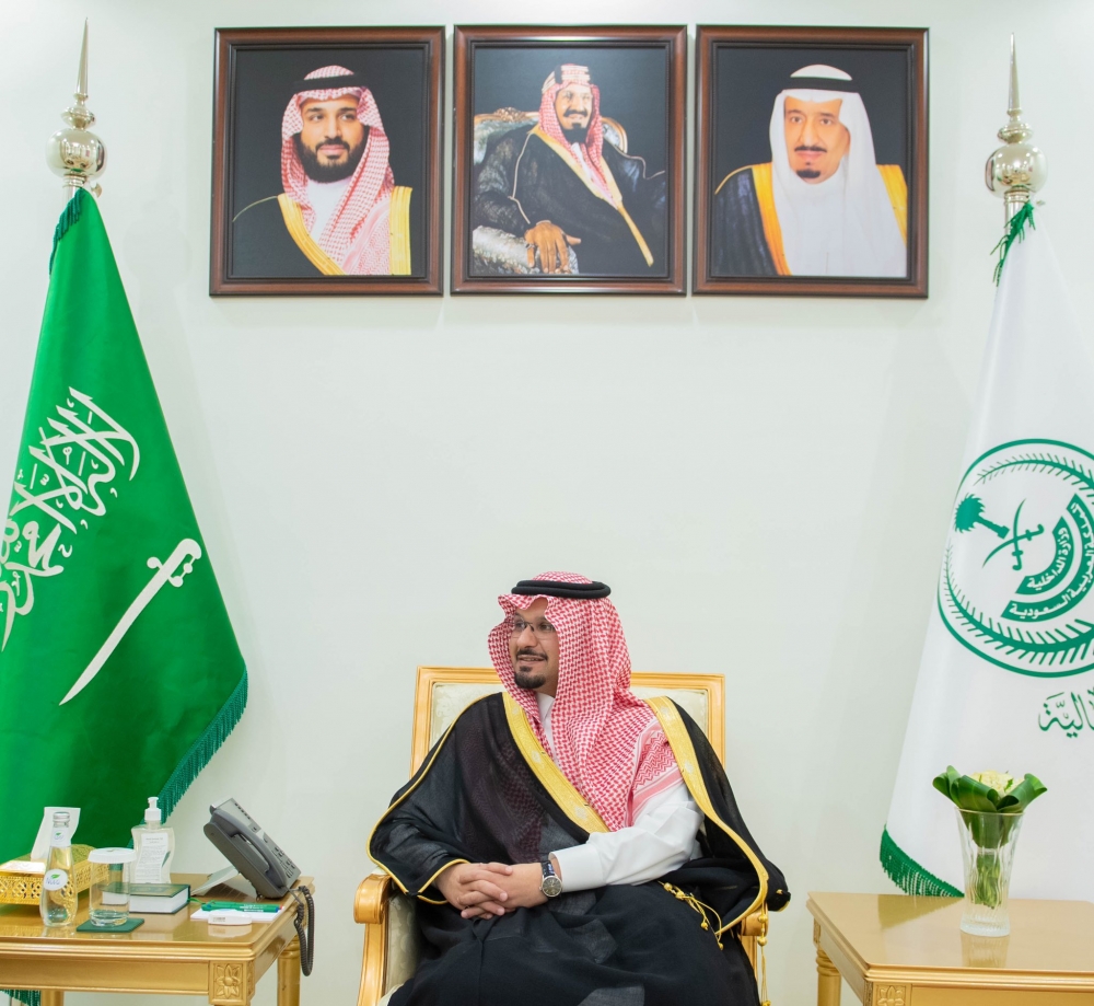 سمو نائب أمير الحدود الشمالية يستقبل مدير المباحث العامة بالمنطقة