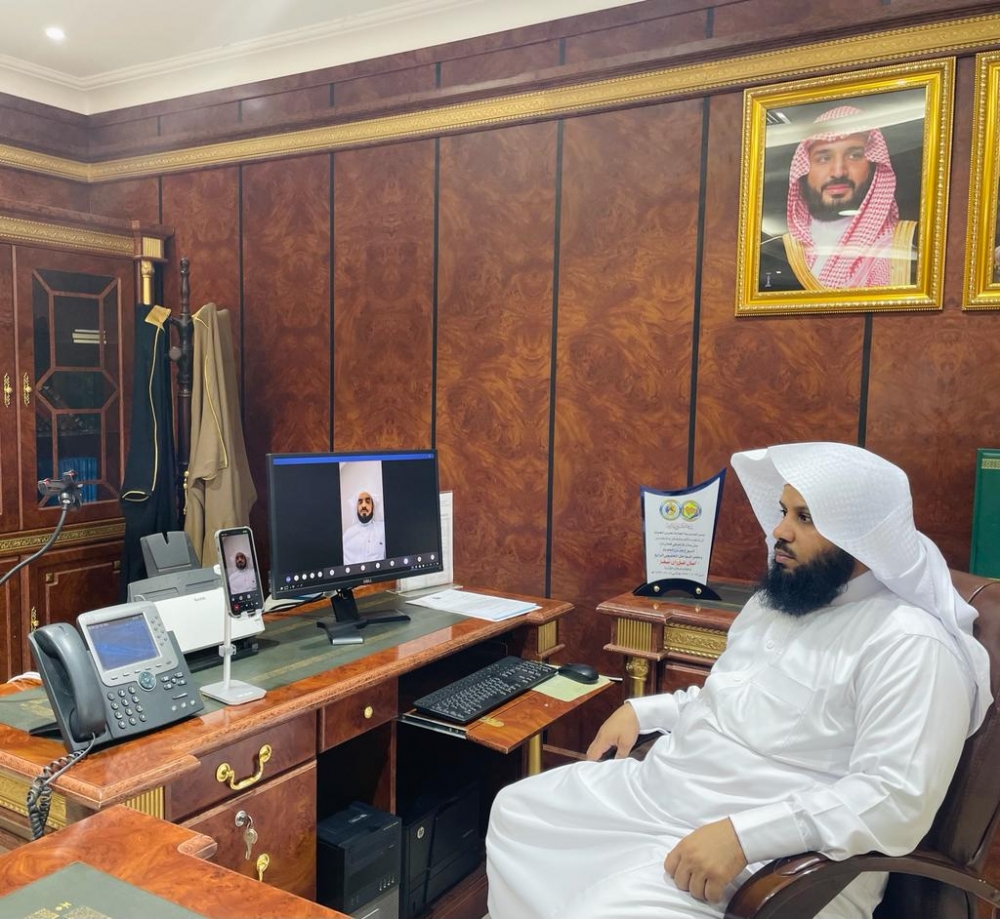 الإدارة العامة للتوجيه برئاسة هيئة الأمر بالمعروف تقيم لقاءً توجيهياً بعنوان (سلامة الصدور والتحذير مما يضادها) لمنسوبي فرعها بمنطقة الحدود الشمالية