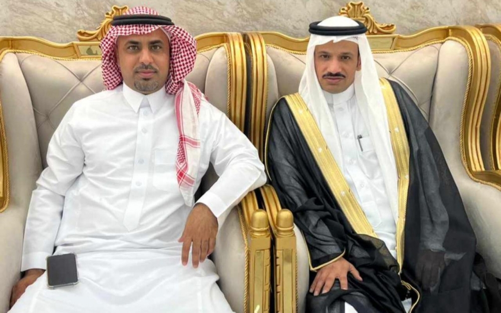 محمد مجنان الشملاني يحتفل بزفافه .. وعرعر اليوم تهنيء