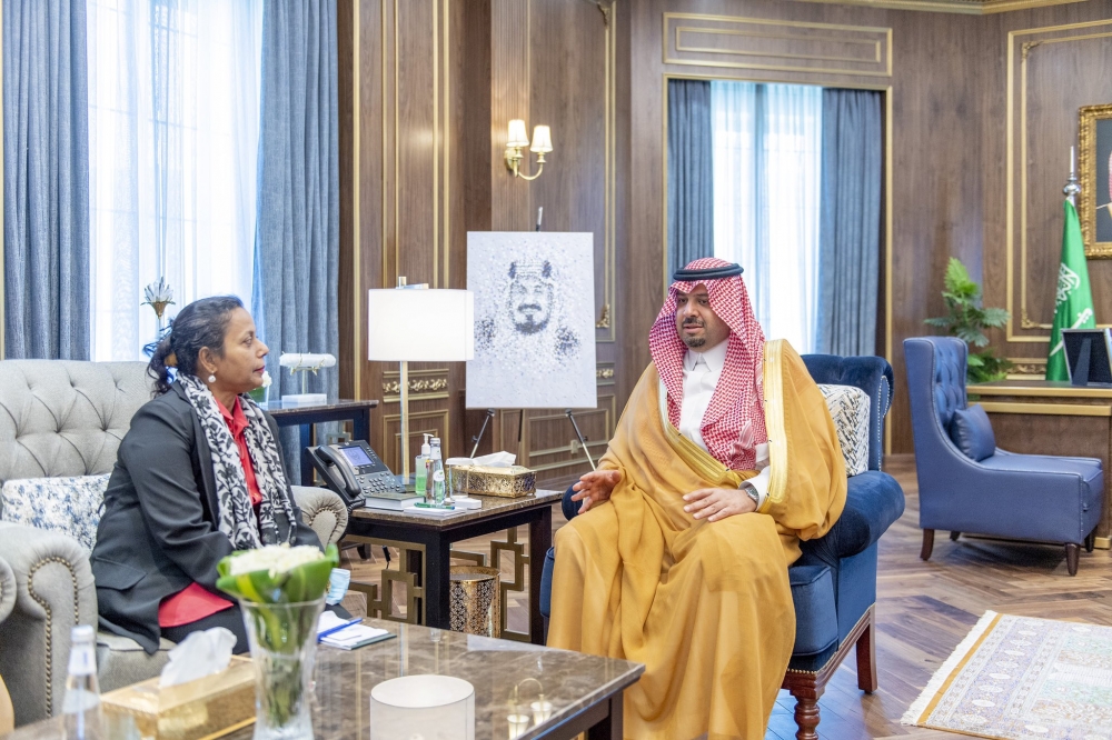 سمو أمير الحدود الشمالية يستقبل وفد منظمة الأغذية والزراعة للأمم المتحدة