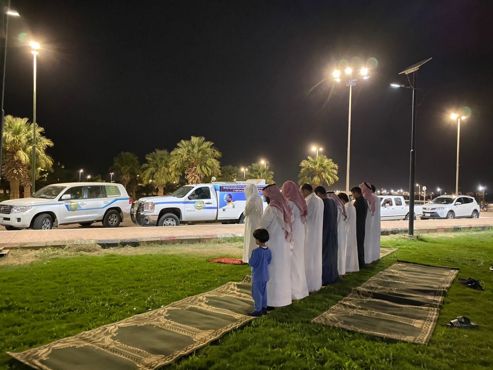 فرع هيئة الأمر بالمعروف بمنطقة الحدود الشمالية يفعِّل المصلى المتنقل بمدينة عرعر