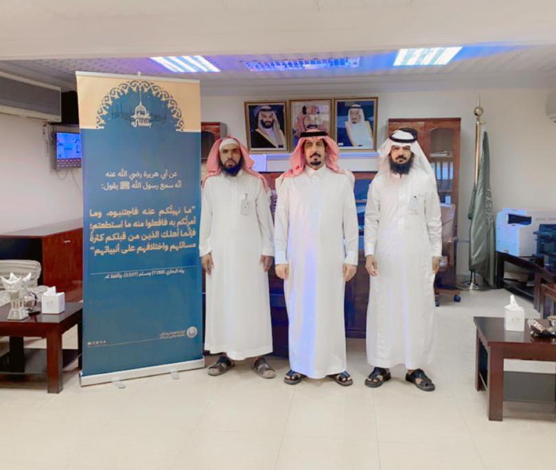 محافظ عقلة الصقور ورئيس مركز قبة بمنطقة القصيم يطلقون فعاليات حملة