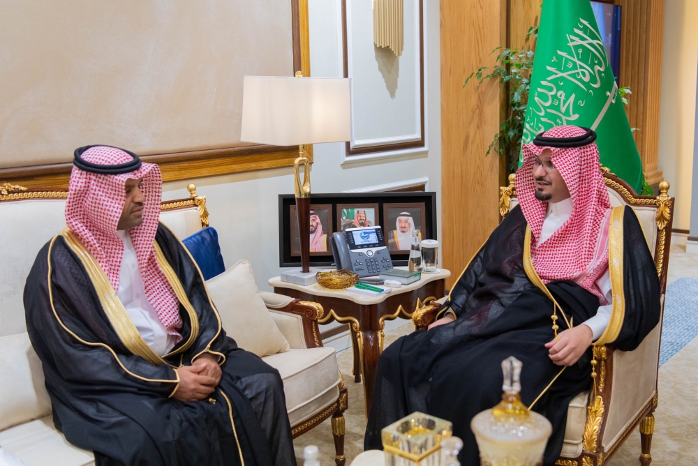 سمو نائب أمير الحدود الشمالية يتسلم تقريرا عن أعمال بنك التنمية الاجتماعية بالمنطقة