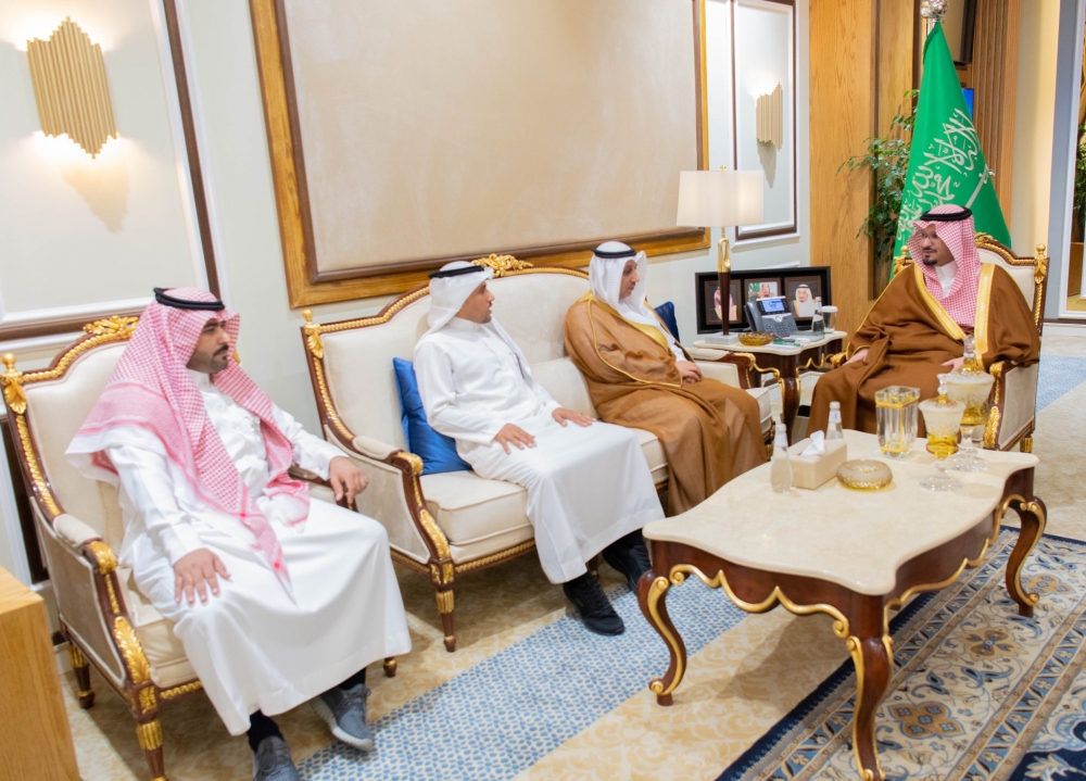 سمو نائب أمير الحدود الشمالية يتسلّم تقريراً عن أعمال فرع وزارة الرياضة بالمنطقة