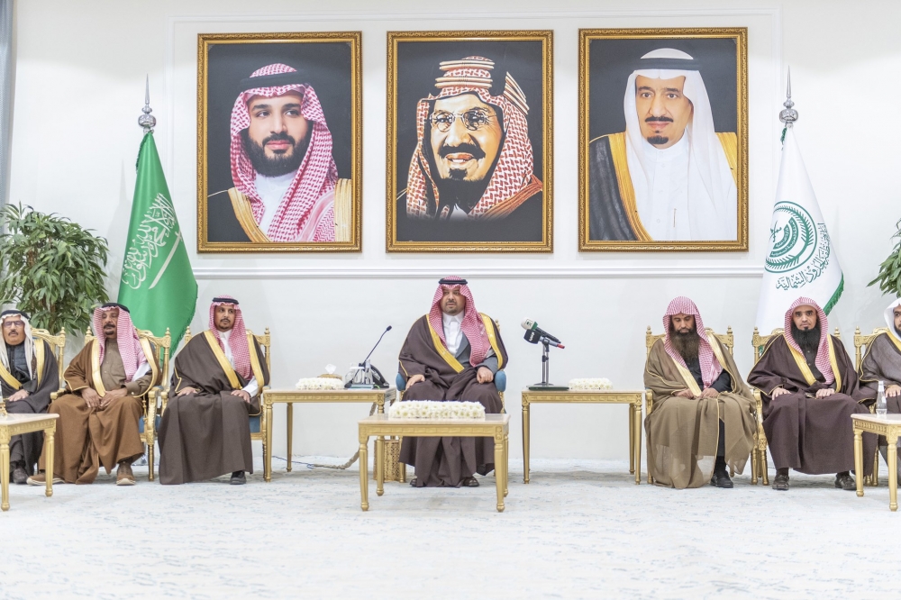 سمو أمير الحدود الشمالية يستقبل المواطنين في جلسته الأسبوعية