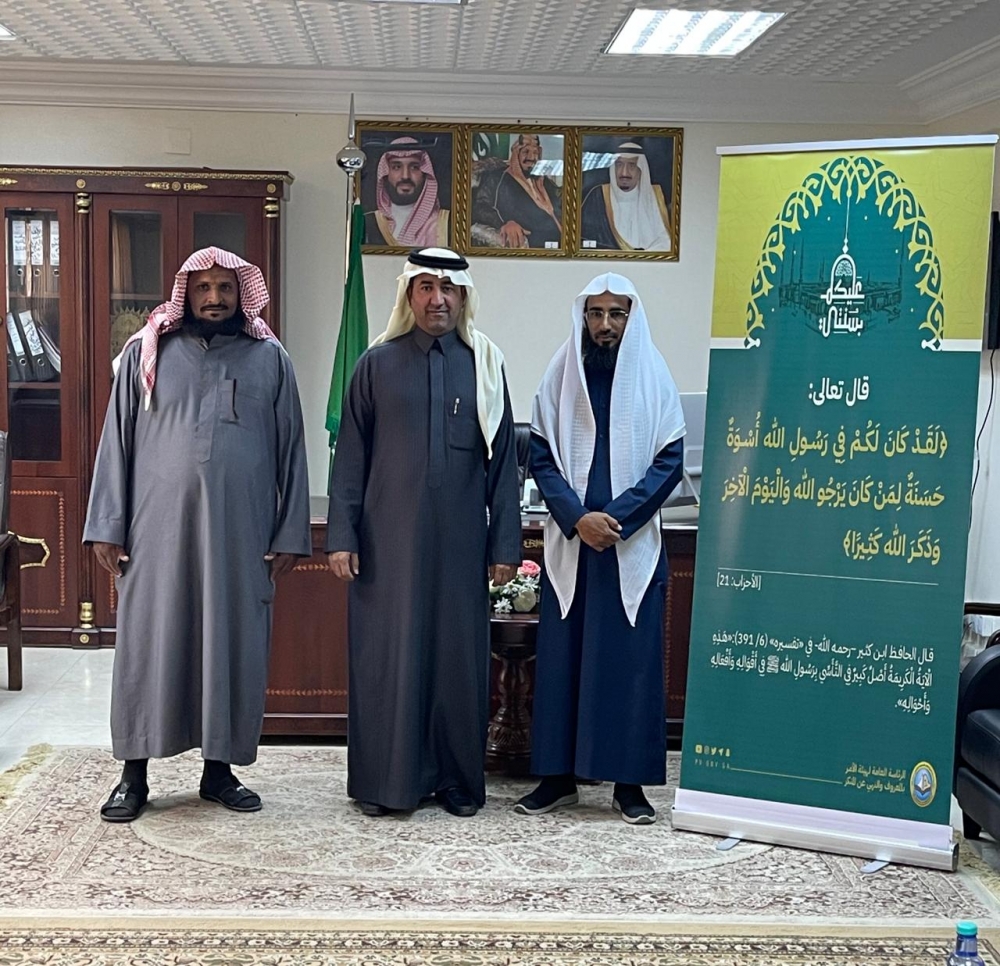 محافظ عيون الجواء ومحافظ ضرية بمنطقة القصيم يطلقان فعاليات حملة