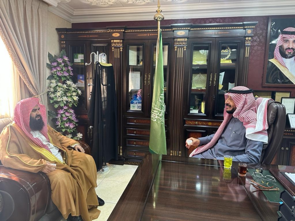 مدير عام فرع هيئة الأمر بالمعروف بالقصيم يلتقي بمحافظ عيون الجواء ومحافظ النبهانية ومنسوبي الهيئات