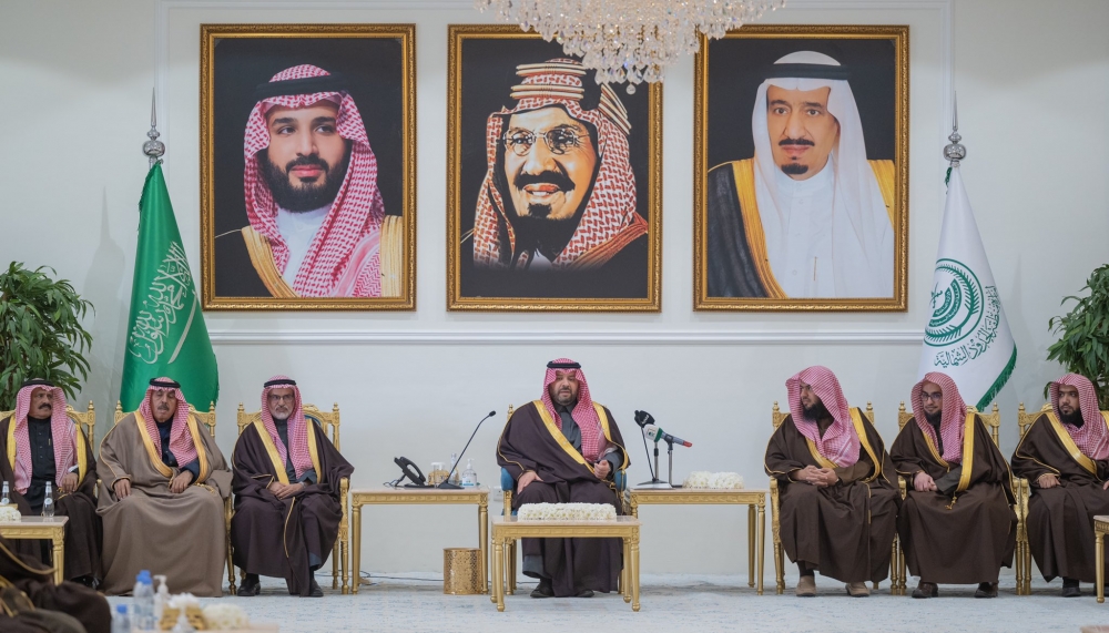 سمو أمير الحدود الشمالية يستقبل المواطنين في جلسته الأسبوعية