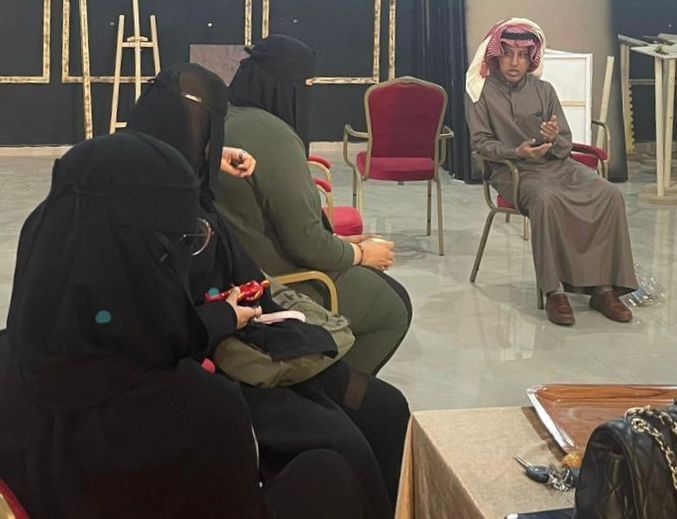 جمعية الثقافة والفنون بالحدود الشمالية تنفذ ورشة عمل في الفن التشكيلي