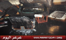 حريق بمدرسة الأمير سلطان المتوسطة بعرعر والدفاع المدني يسيطر على الحريق بوقت قياسي ( صور )