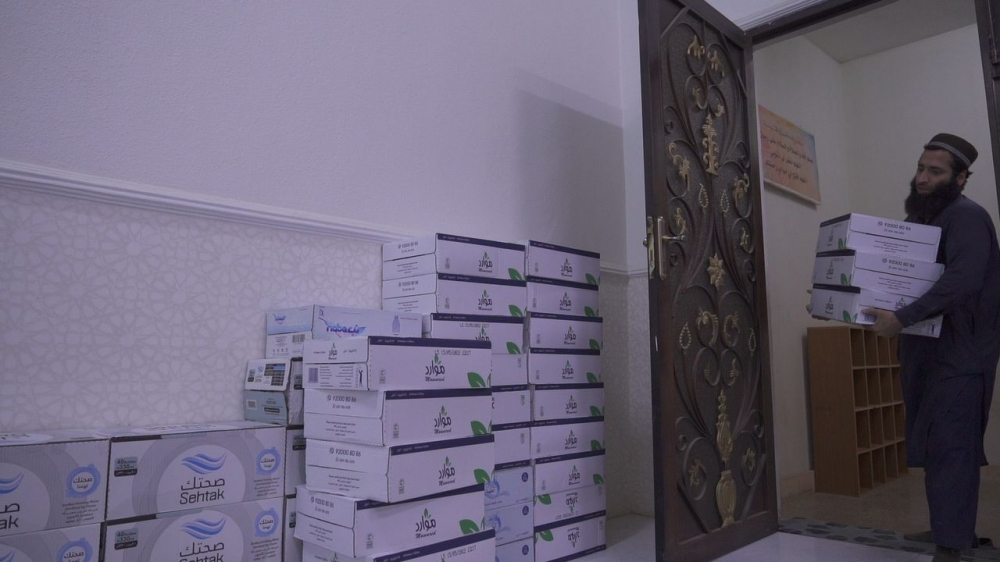 جمعية ساعد الخيرية بعرعر توزع 69 الف عبوة ماء لأكثر من 50 جامع ومسجد