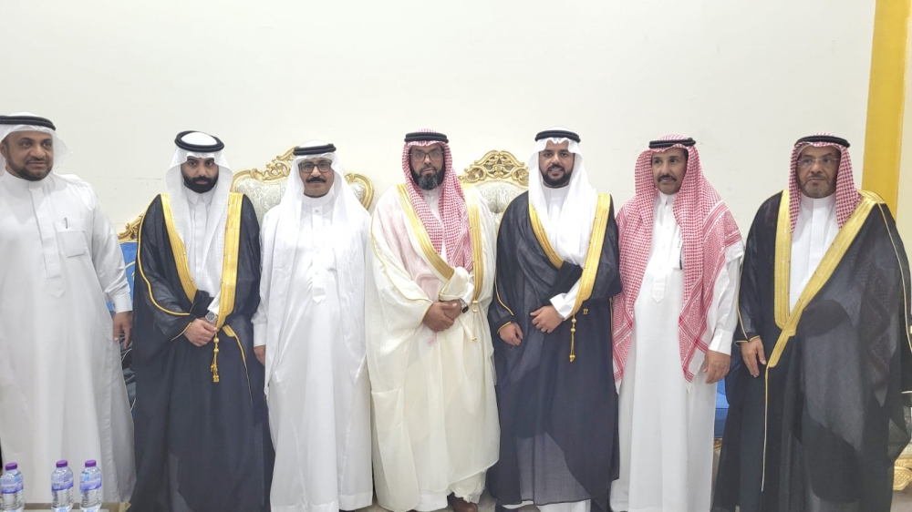 متعب عواد المصيبيح الدهمشي وابناءه يحتفلون بزفاف الشاب : تركي منور ، والشاب مشعل مناور