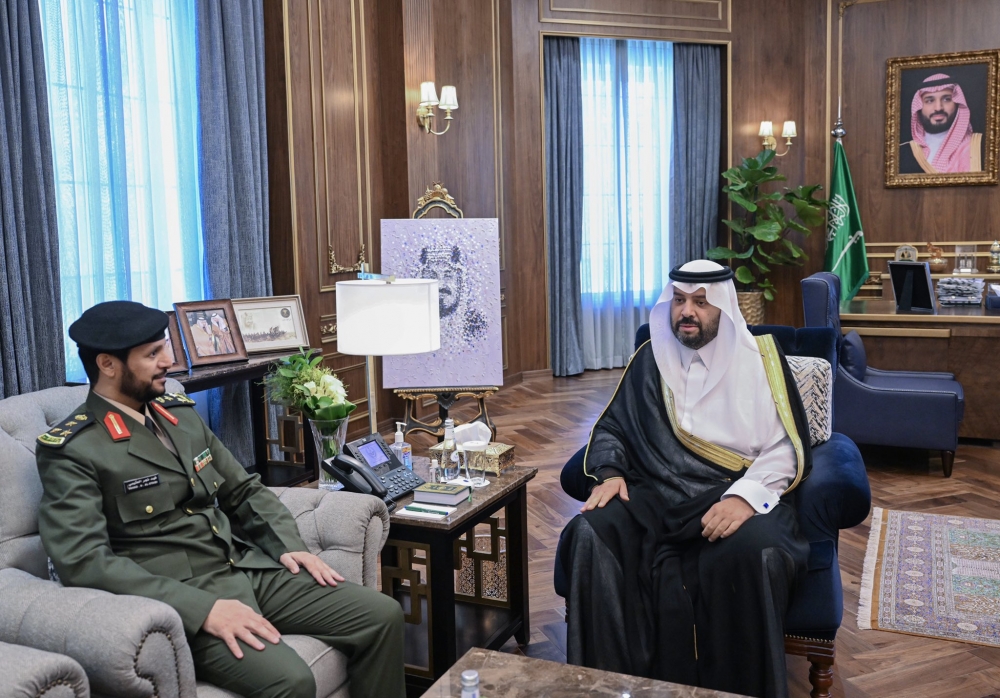 سمو أمير الحدود الشمالية يستقبل مدير إدارة السجون المعيّن بالمنطقة