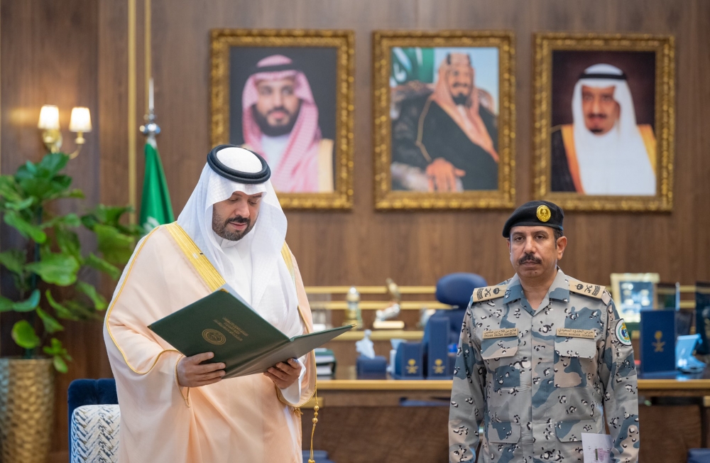 سمو أمير منطقة الحدود الشمالية يتسلّم تقريراً عن أعمال حرس الحدود بالمنطقة