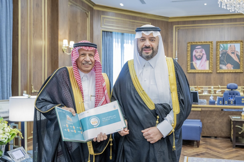 سمو أمير الحدود الشمالية يستقبل رئيس وأعضاء جمعية الوداد الخيرية