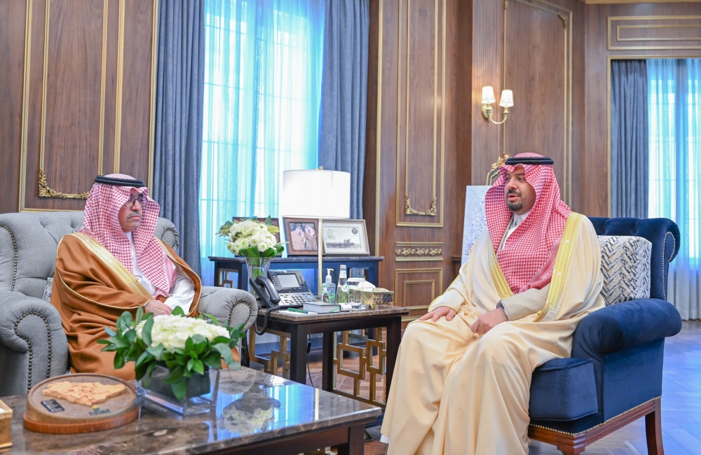 سمو أمير الحدود الشمالية يستقبل رئيس المنظمة العربية للسياحة