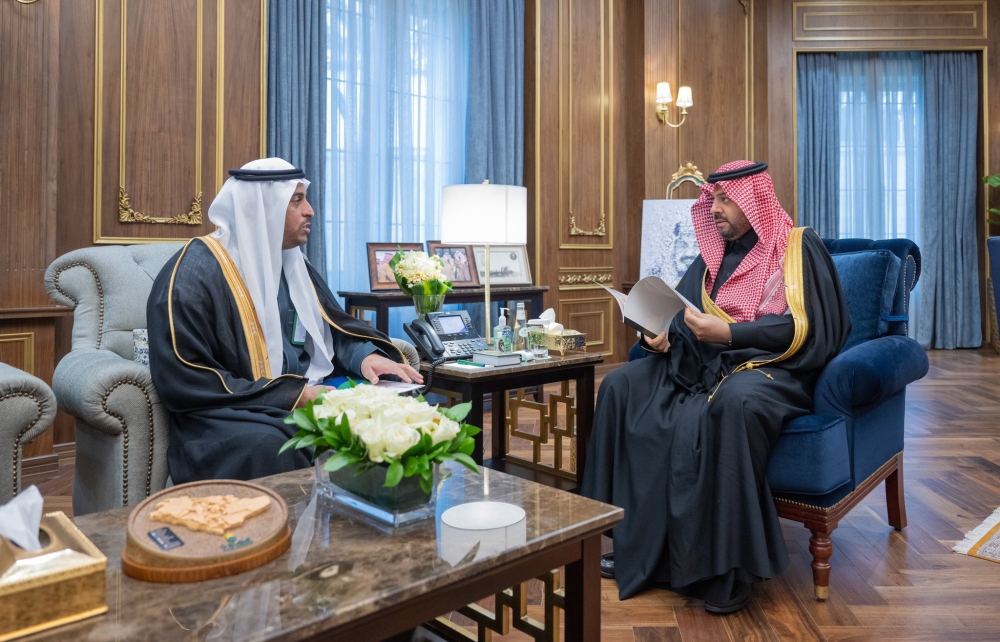 سمو أمير الحدود الشمالية يتسلم تقريراً عن فعاليات مهرجان أصول الأغنام المحلية