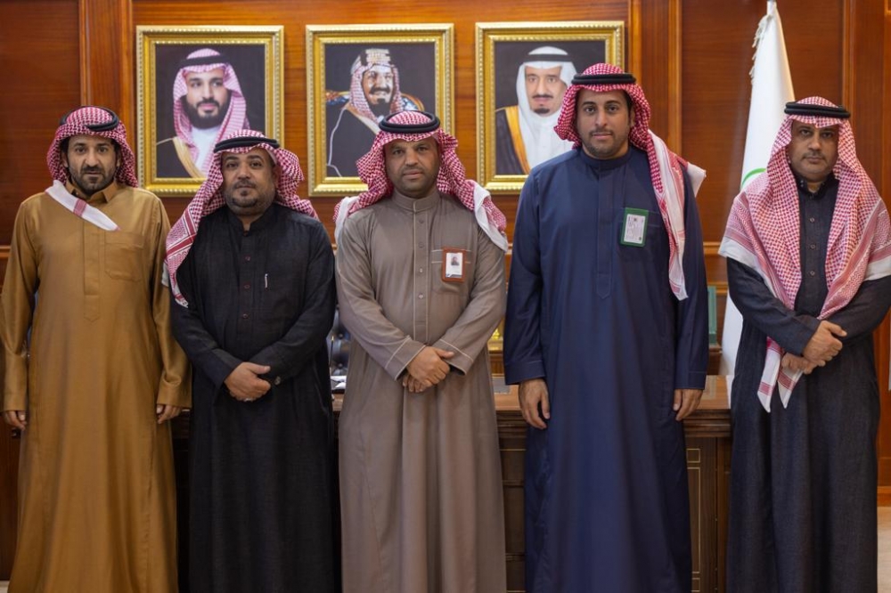 مدير فرع وزارة البيئة والمياه والزراعة بالحدود الشمالية يستقبل مدير فرع بنك التنمية الاجتماعية بعرعر