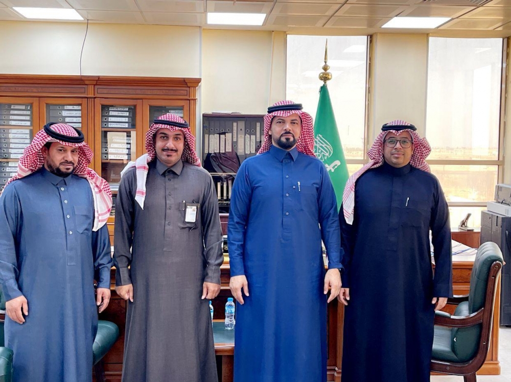 مدير الضمان الاجتماعي بطريف يزور جامعة الحدود الشمالية بالمحافظة