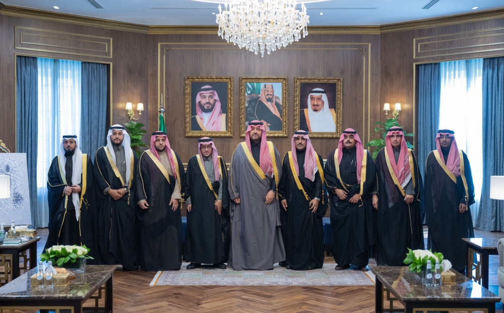 سمو أمير منطقة الحدود الشمالية يستقبل مجلس إدارة الغرفة التجارية بعرعر