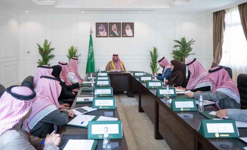 سمو أمير الحدود الشمالية يرأس الاجتماع التنسيقي بين محمية الإمام تركي الملكية وعدد من الجهات المشاركة في مهرجان شتاء درب زبيدة2024م