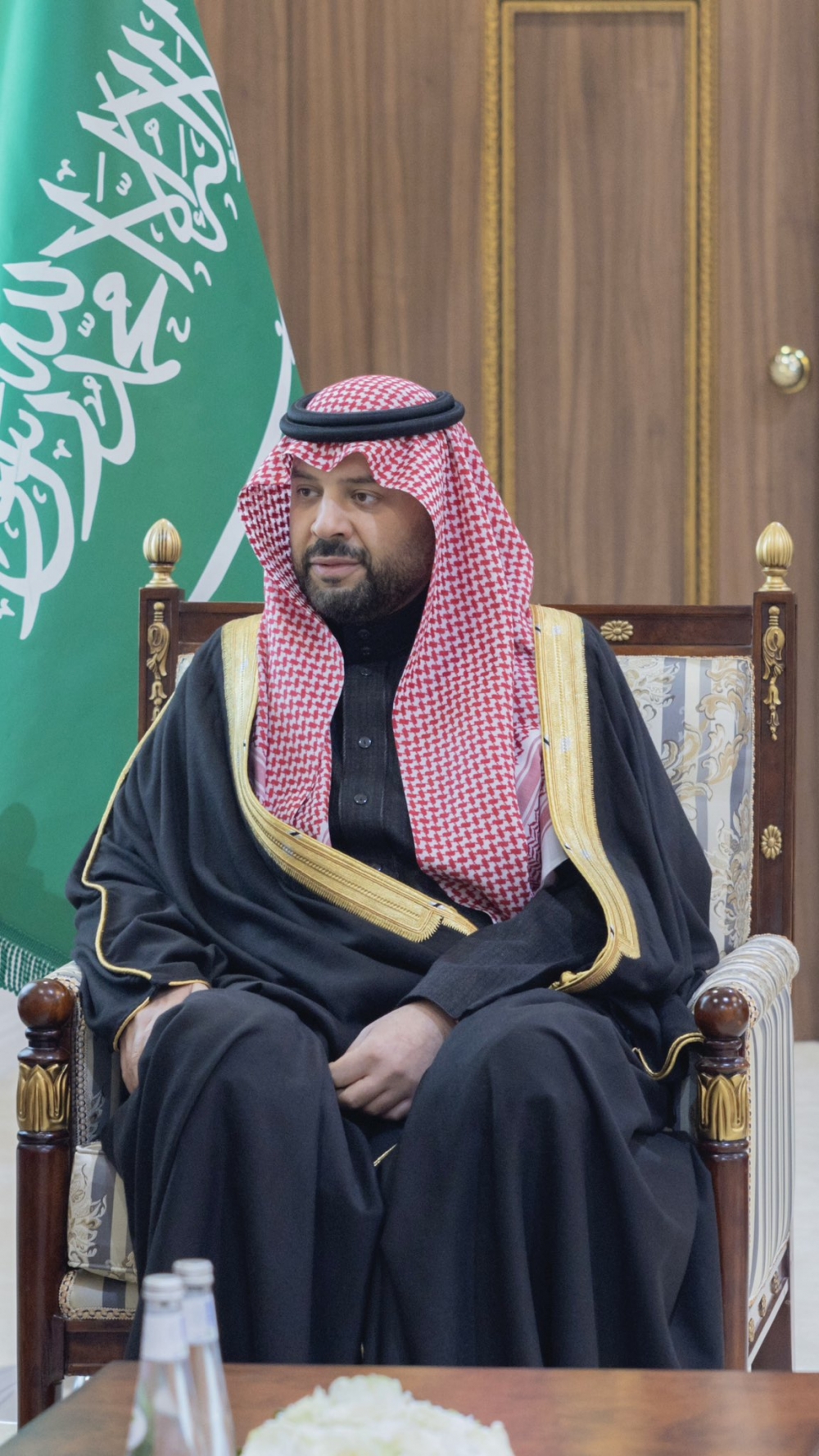 سمو أمير الحدود الشمالية يستقبل محافظ رفحاء ورؤساء المراكز