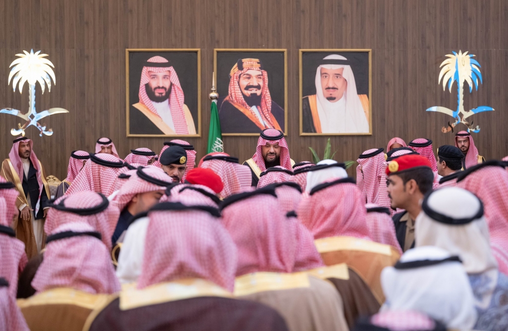 سمو أمير الحدود الشمالية يستقبل أهالي رفحاء ويدشّن مشروعات تنموية وصحية