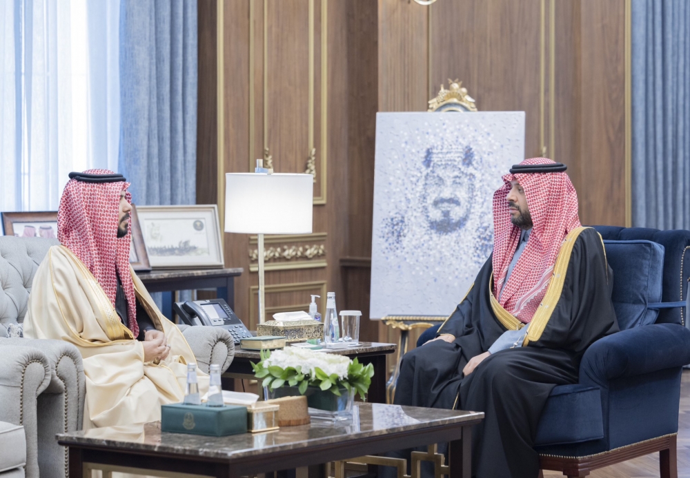 سمو أمير الحدود الشمالية يستقبل مدير فرع هيئة الرقابة ومكافحة الفساد بالمنطقة