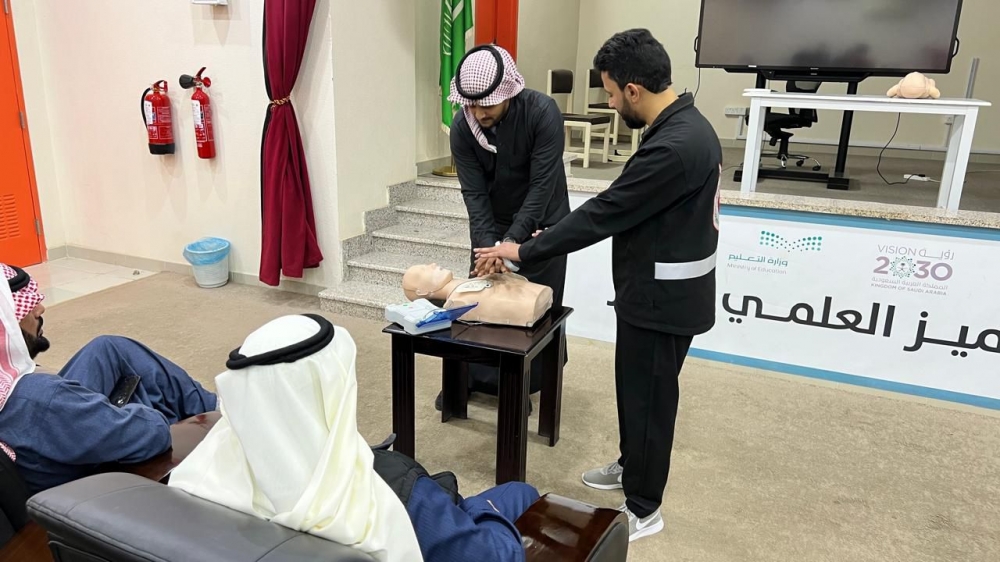 فرع هيئة الهلال الأحمر السعودي بمنطقة الحدود الشمالية ينفذ مشروع