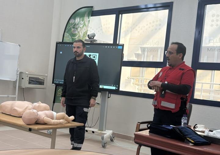 فرع هيئة الهلال الأحمر السعودي بمنطقة الحدود الشمالية يقيم مشروع