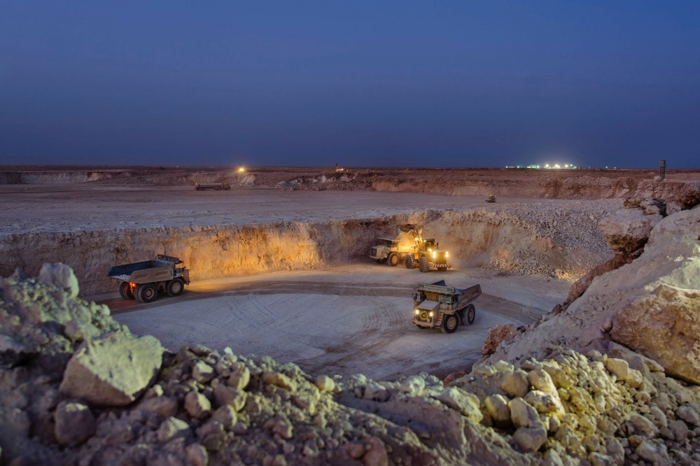 بثروة معدنية تتجاوز قيمتها 4.6 تريليونات ريال .. منطقة الحدود الشمالية تضع المملكة ضمن أكبر الدول المنتجة للفوسفات عالمياً