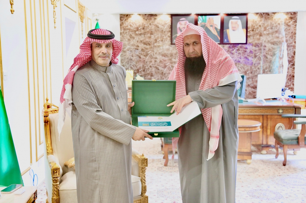 محافظ رفحاء يستقبل أعضاء مجلس إدارة جمعية الدعوة بالمحافظة