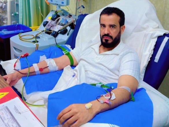 المعلم فيصل غياض السويلمي العنزي يضرب أروع الأمثلة بتبرعه بالخلايا الجذعية لمريض لا يعرفه