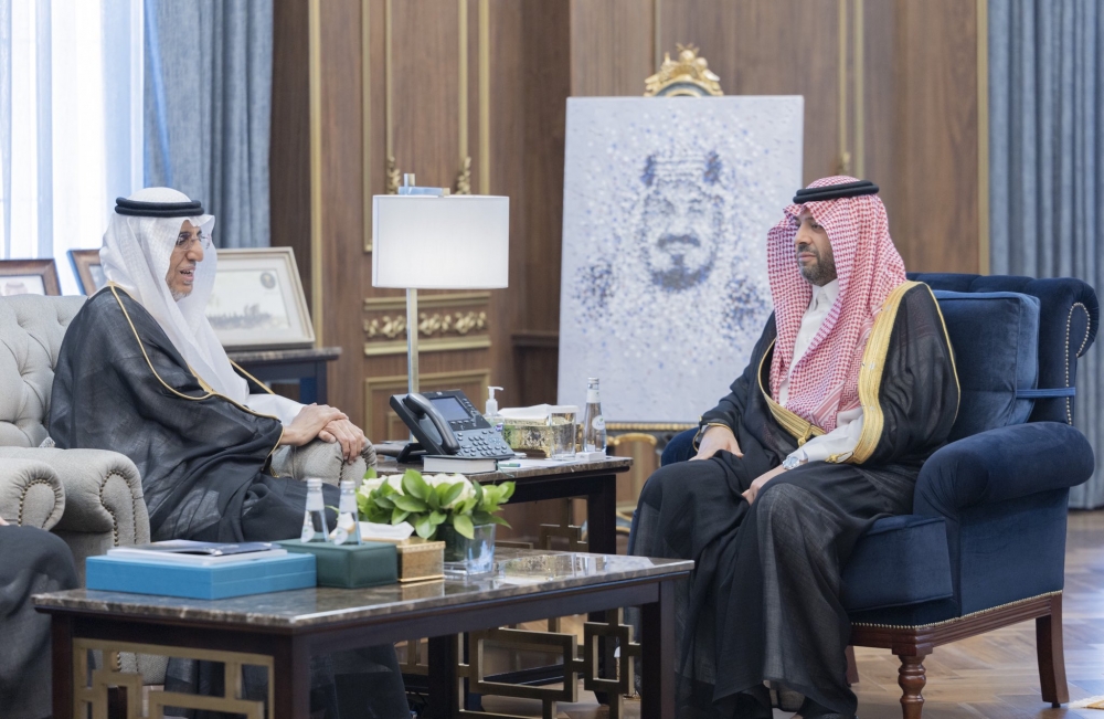 أمير منطقة الحدود الشمالية يستقبل مُحافظ الهيئة السعودية للمواصفات والمقاييس والجودة