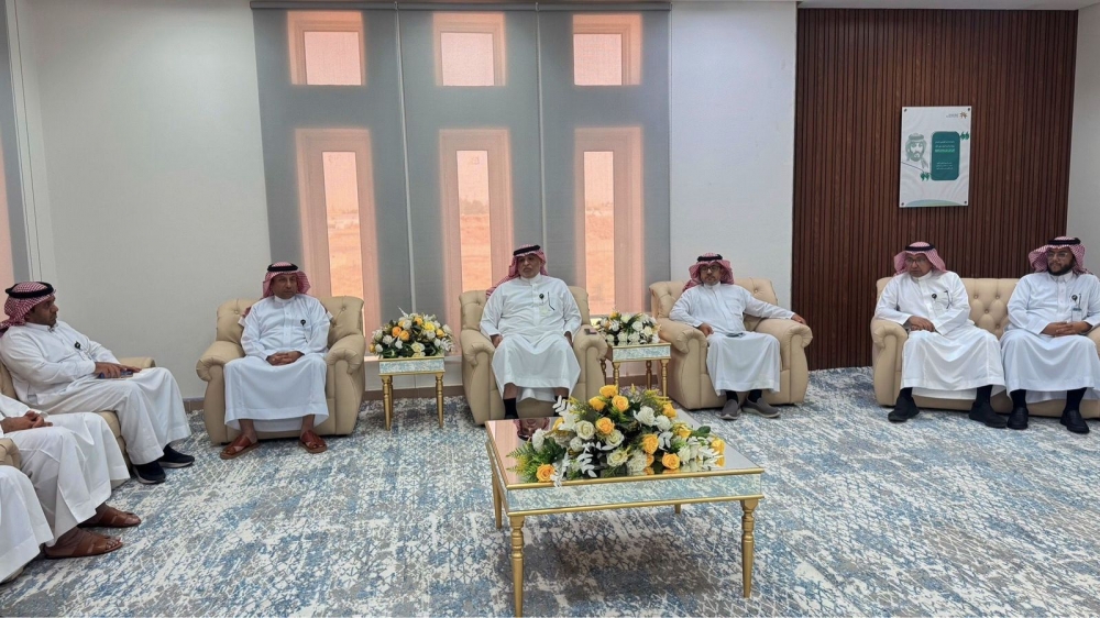 مدير فرع وزارة الموارد البشرية والتنمية الاجتماعية بمنطقة الحدود الشمالية يزور محافظة رفحاء