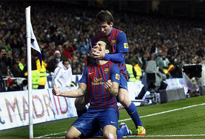 في لقاء الكلاسيكو برشلونة يضرب بالثلاثة ويحطم ريال مدريد