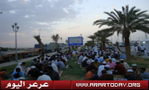 الشيخ / خالد جريد عدد المستفيدين للمشروع يتجاوز 2400 صائم يومياً ... المكتب التعاوني بعرعر يواصل تنفيذ مشروع إفطار الصائمين في 38 موقعاً