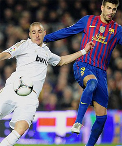 تعادل برشلونه وريال مدريد 2/2 في قمة نارية بكأس اسبانيا