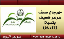 قراء عرعر اليوم يقررون أن مهرجان صيف عرعر ضعيف بنسبة ( 58.43%) وجيد بنسبة مئوية (23.30) وممتاز بنسبة مئوية ( 18.54%) وتدعو قرائها الكرام للتصويت عن آلية القبول والتسجيل بجامعة الحدود الشمالية